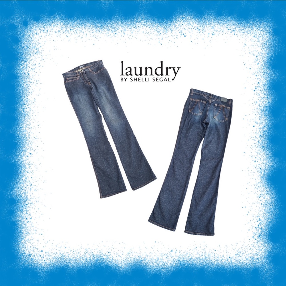 Laundry by Shelli Segal Bootcut Denim Jeans